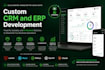 develop custom CRM erp software web application and inventory management system