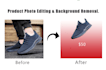 do professional graphic design vector tracing and product photo editing