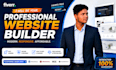 create a professional modern vibefull website