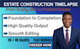 create professional estate construction timelapse videos