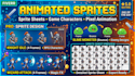 create animated sprites and sprite sheet animations