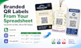 create branded qr code labels from your spreadsheet