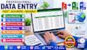 data entry expert  excel copy paste PDF conversion