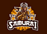 create samurai knight mascot logo design with express delivery