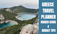 create custom travel itinerary to greece