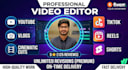 be your professional youtube and tiktok video editor