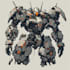 high quality robot, mecha concepts