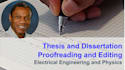 edit and proofread your phd thesis in ee and physics