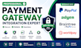 professional payment gateway integration expert specializing in paypal, adyen