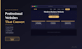 build a professional business website with clean design