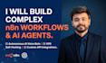 build custom n8n workflow, ai automation and whatsapp bot
