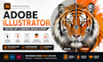 do any adobe illustrator work, vector art and logo design