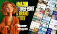 create amazon brand story and storefront design for you