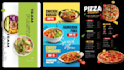 design restaurant menu, food menu, cafe menu, digital menu board