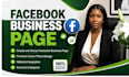 create and setup facebook business page