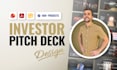 design your investor pitch deck and powerpoint presentation