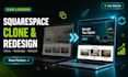 clone redesign and rebuild your squarespace website development