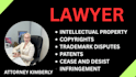 draft an intellectual property agreement as your lawyer