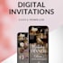 design editable, printable and digital birthday invitations
