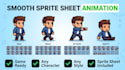 create sprite sheet animations and animated sprites