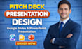 design google slides, canva presentation, pitch deck, keynote, powerpoint design