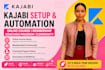 kajabi online course membership coaching program, community setup automation