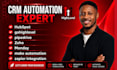 setup hubspot gohighlevel pipedrive monday zoho automation zapier integration