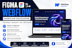 do webflow website design, framer website, figma to webflow, webflow developer