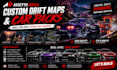 create custom assetto corsa drift maps and car packs
