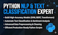 build custom text classification and nlp models using python