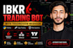 build ibkr trading bot with tradingview webhook integration