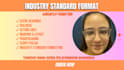 format your screenplay script to industry standards