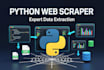 build a python web scraper for data extraction