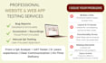be your QA tester and help you deliver a flawless experience to your users