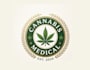 unique cannabis and medical logo