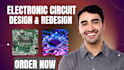reverse engineer pcb from image and gerber files, pcb layout design and redesign