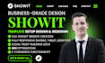 customize showit website, redesign showit template with blog  and optimize SEO