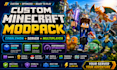 create custom minecraft modpack cobblemon forge fabric server setup quest