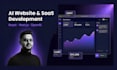 build an ai powered saas website with modern UI and full stack development