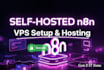 install, host and setup self hosted n8n on your vps server