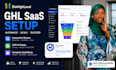build ghl saas setup,  automation and vapi ai integration