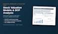 build a professional dcf stock valuation model in excel