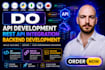 do API development, rest API integration, node js express js backend developer
