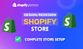 build shopify store design redesign, shopify website, shopify dropshipping store