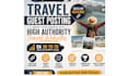 provide travel guest post outreach and backlinks