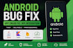 fix android app bugs crashes and API issues
