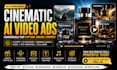 create ai cinematic video ads, ai commercial product