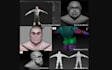 clean ai meshes, photogrammetry scans and create optimized game ready topology