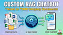 create a rag chat bot trained on your company documents