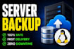 migrate website, fix server, setup backup
